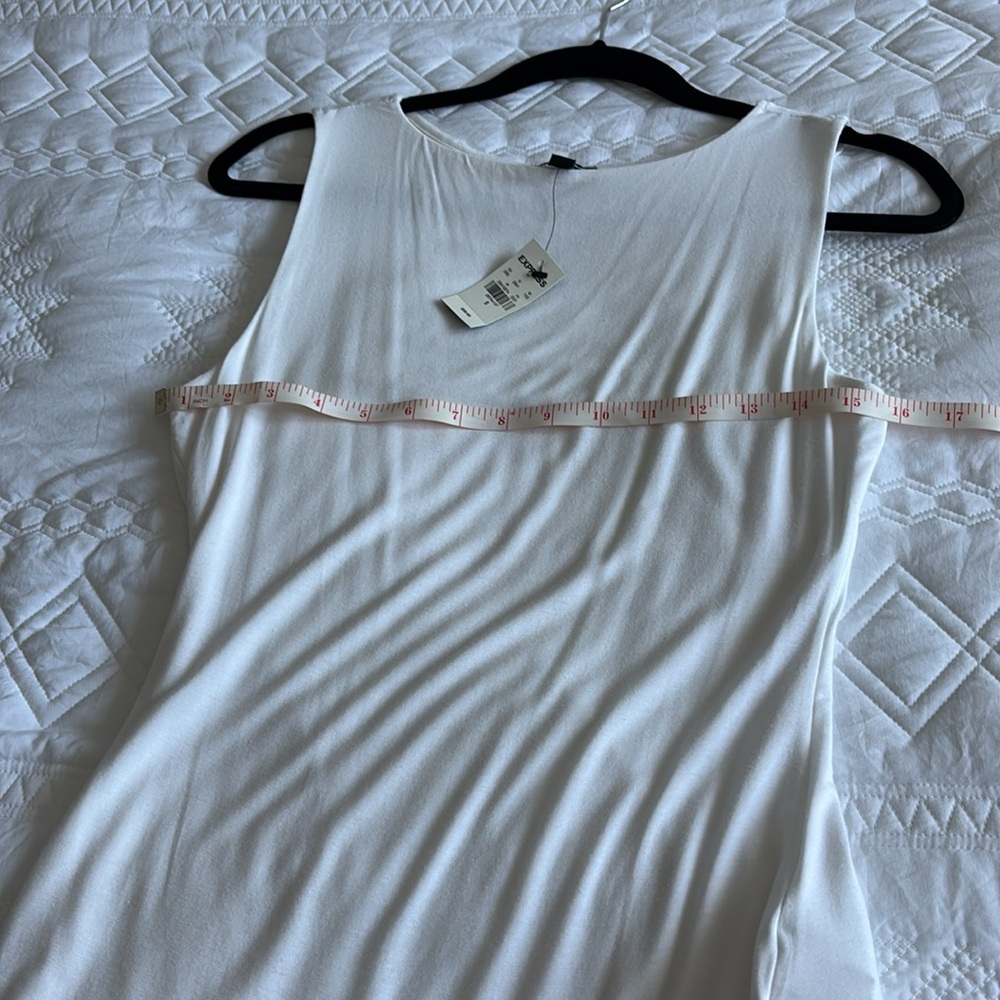 NWT Express White Tank/Shell - Picture 5 of 5